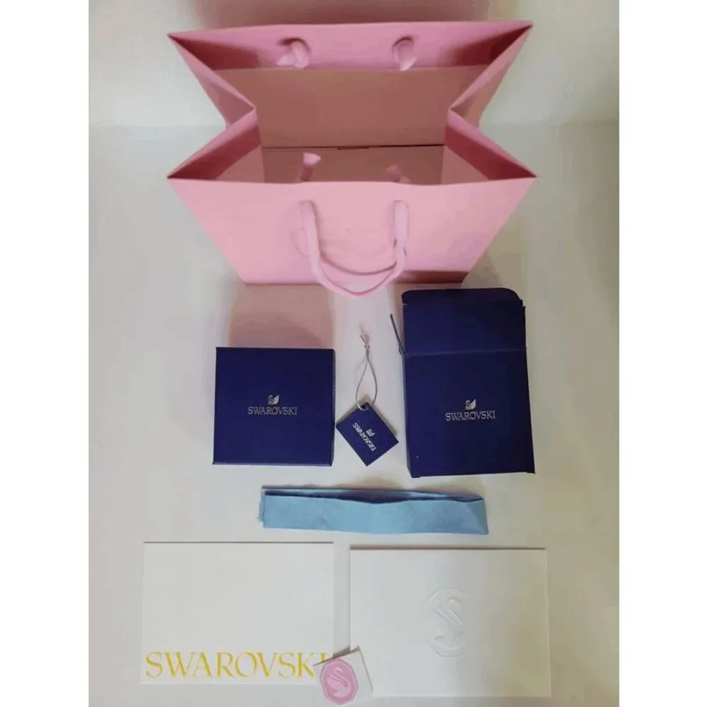 🦢 SWAROVSKI Jewelry Authentic EMPTY Box Packaging